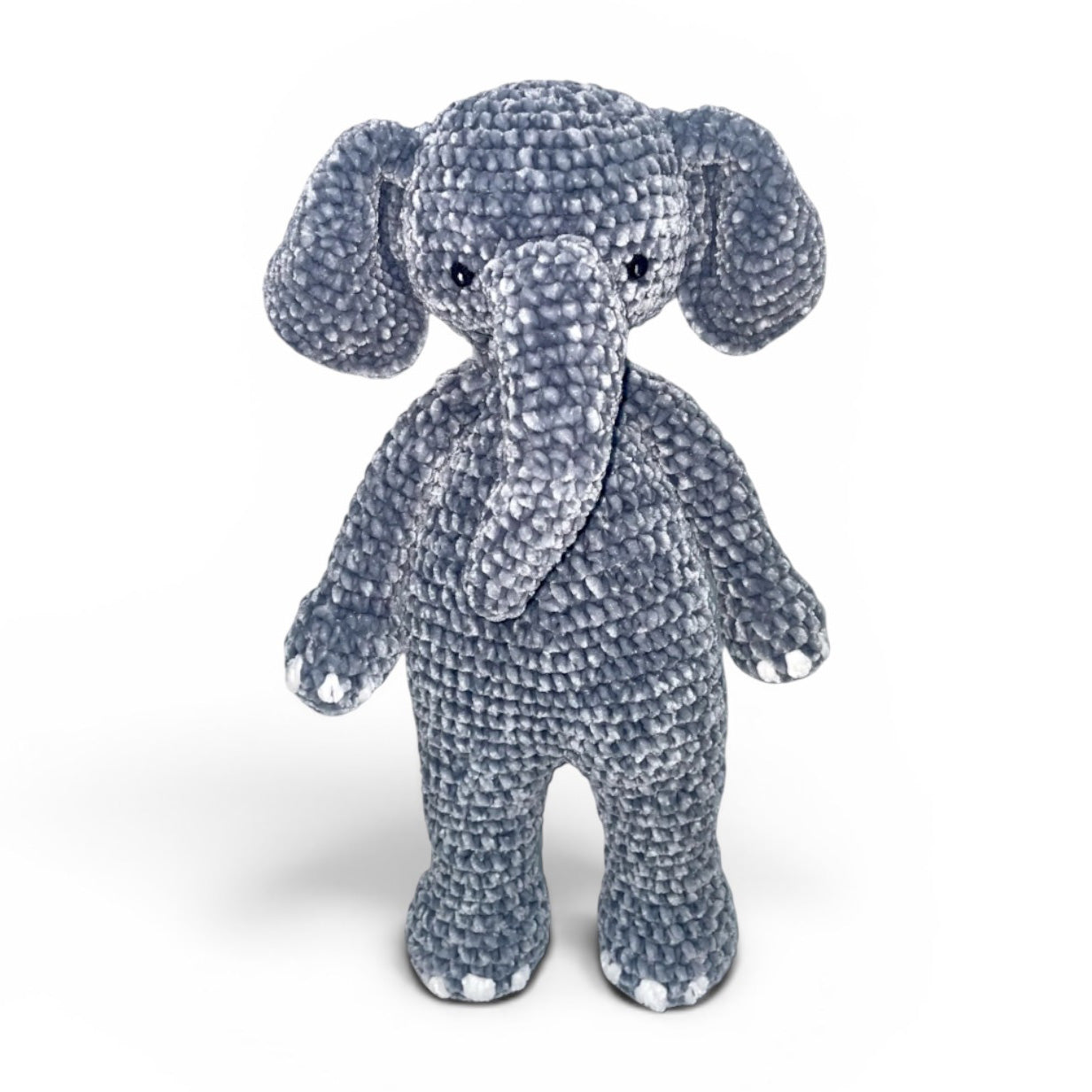 Eugene the Chenille Crochet Elephant by Zubels