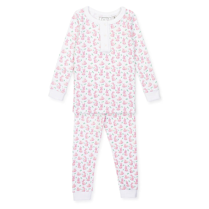 Lila & Hayes Alden Pajama Set - Bunny Hop Pink