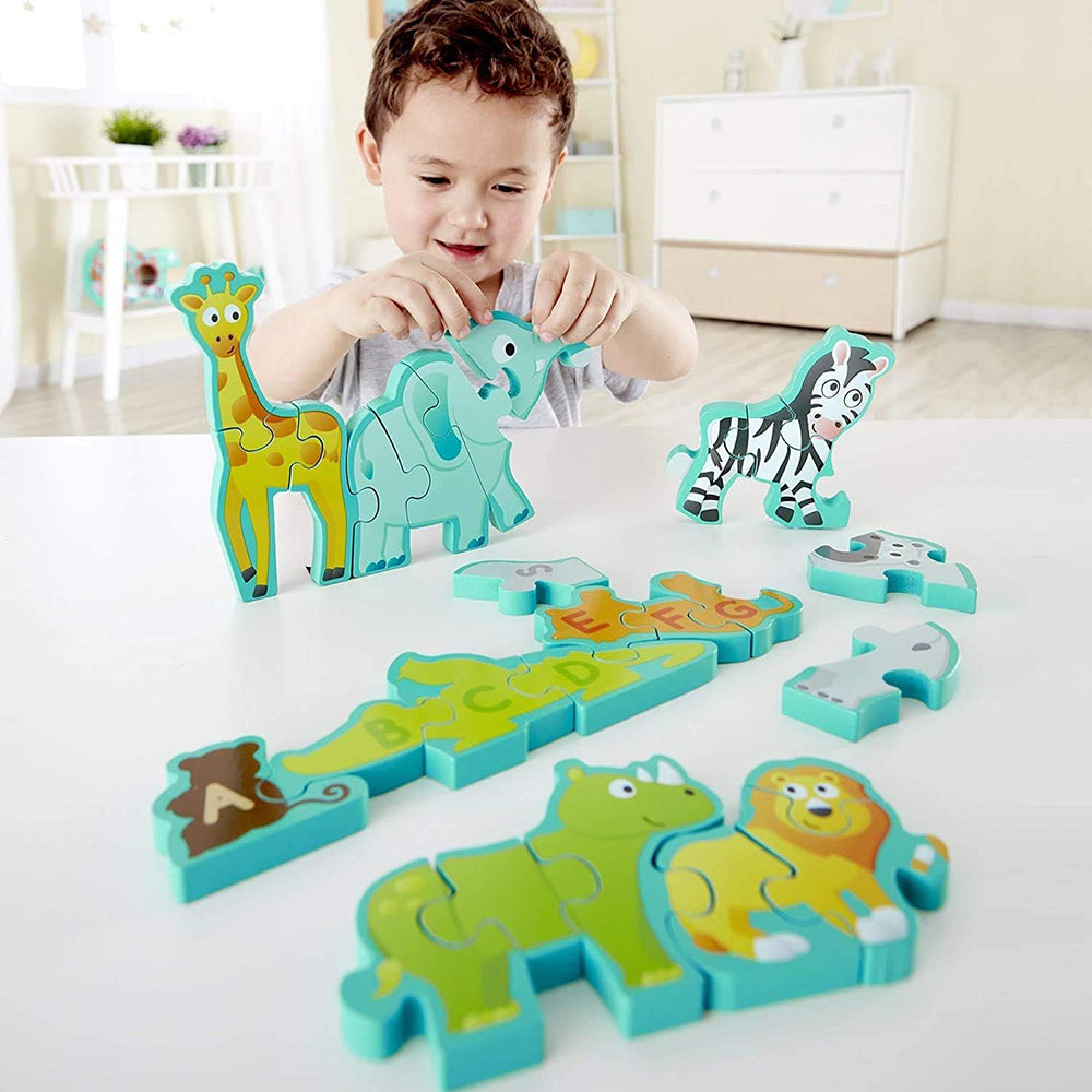 Hape Alphabet & Animals Parade Puzzle