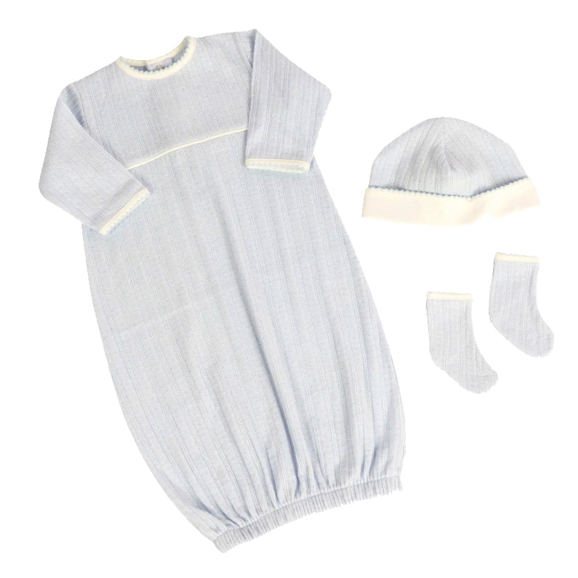 Blue Amory Baby GIft Set by Yellow Lamb