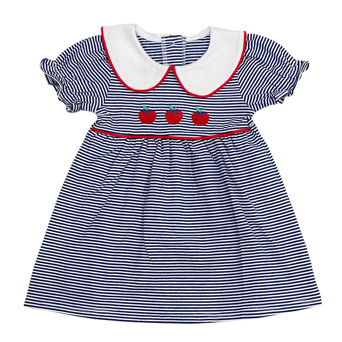 Back-to-School Apple Dress by Itsy Bitsy