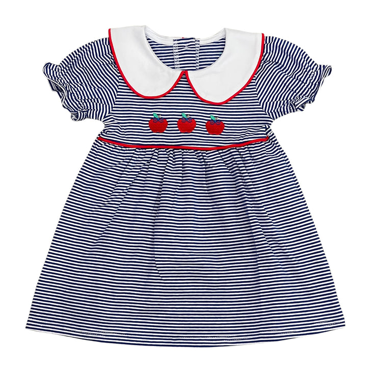 Back-to-School Apple Dress by Itsy Bitsy