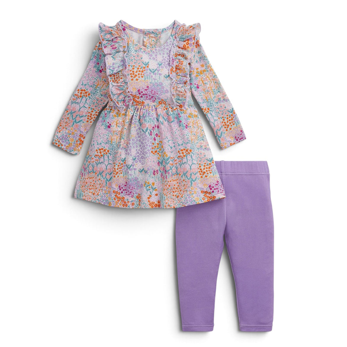 Arabella Modal Ruffle Dress / Leggings Set by Magnetic Me
