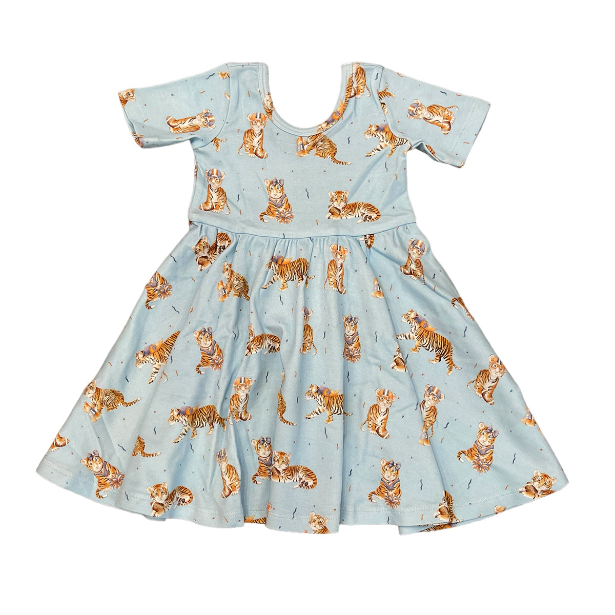 Auburn Cub Twirl Dress by Nola Tawk