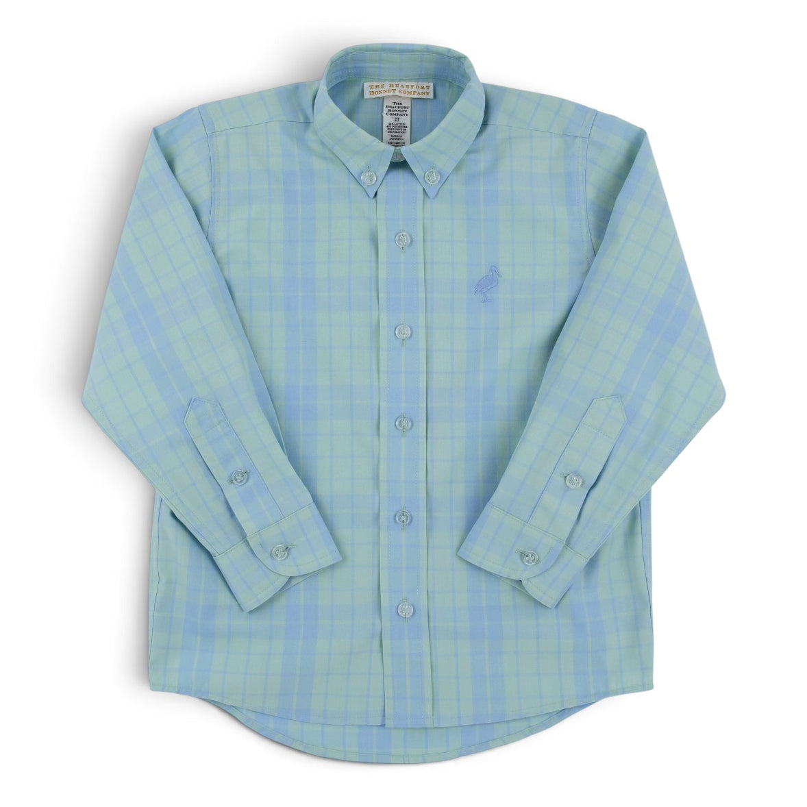 Audubon Park Plaid Dean's List Dress Shirt by The Beaufort Bonnet Company