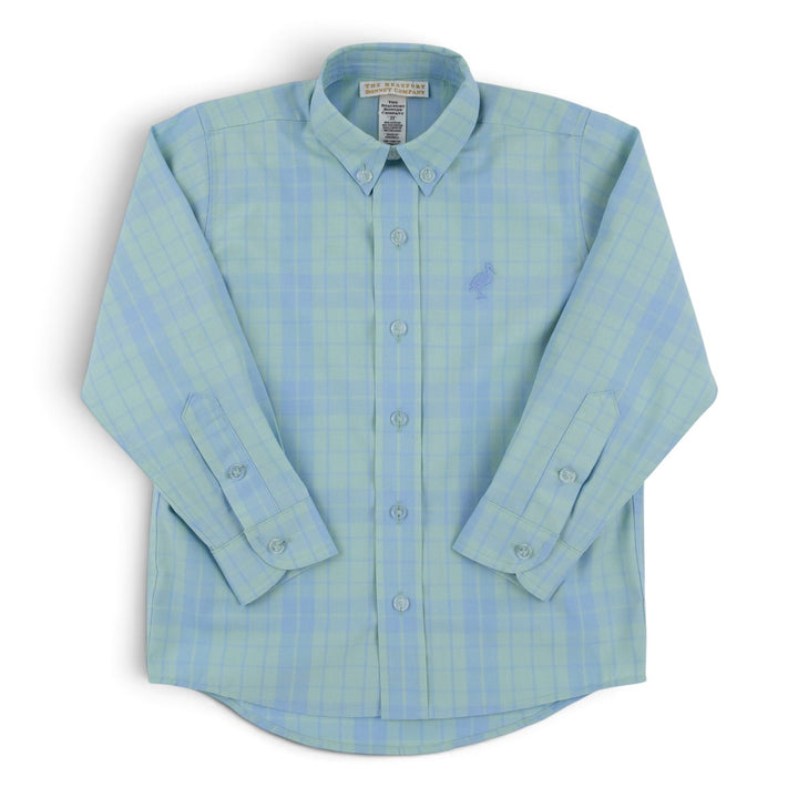 Audubon Park Plaid Dean's List Dress Shirt by The Beaufort Bonnet Company
