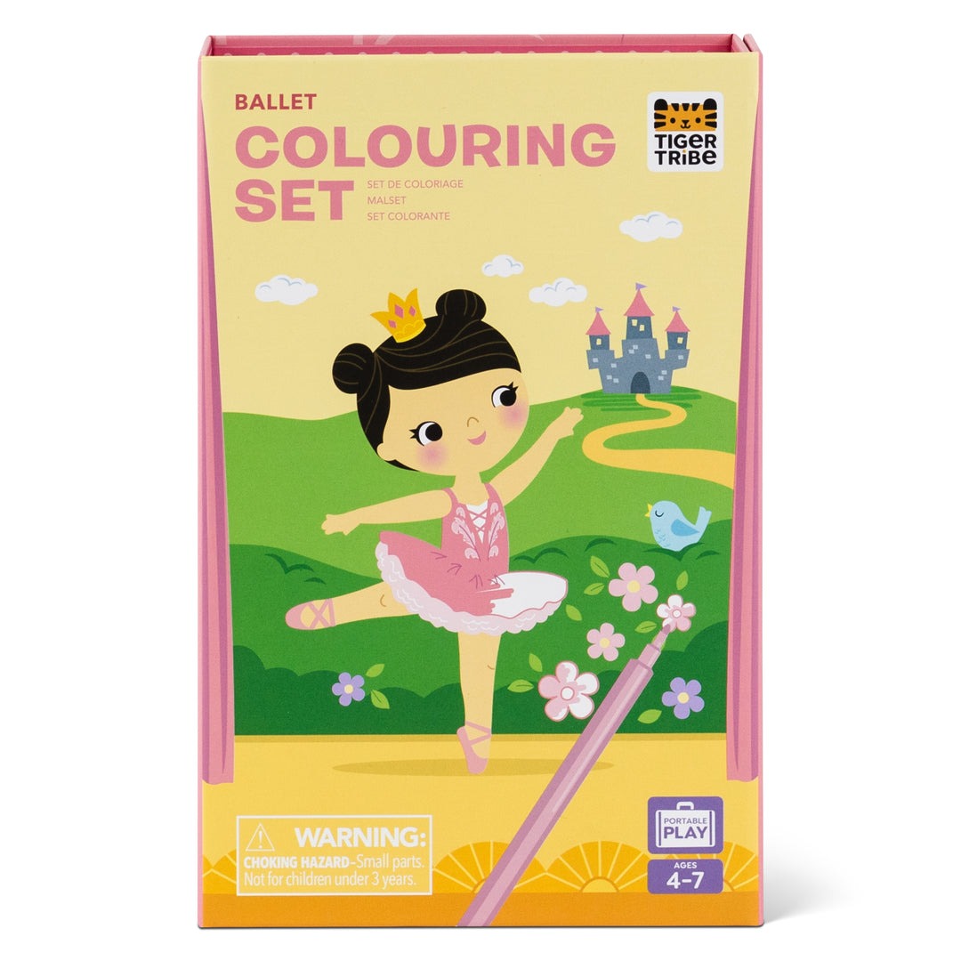 Ballet Coloring Set by Tiger Tribe