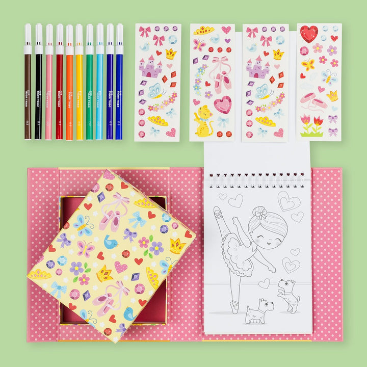 Ballet Coloring Set by Tiger Tribe