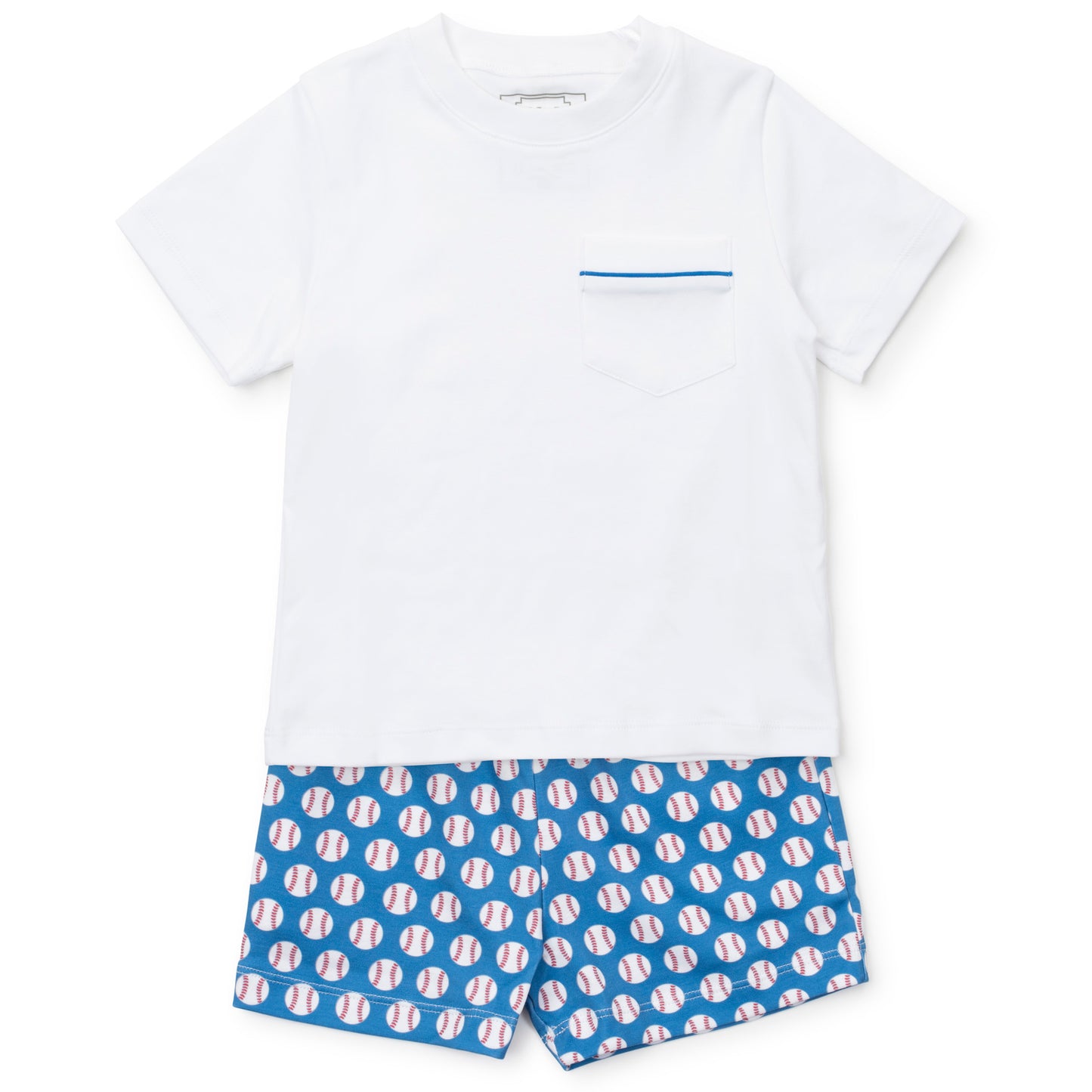 Baseball Grandslam Walker Short Set by Lila & Hayes