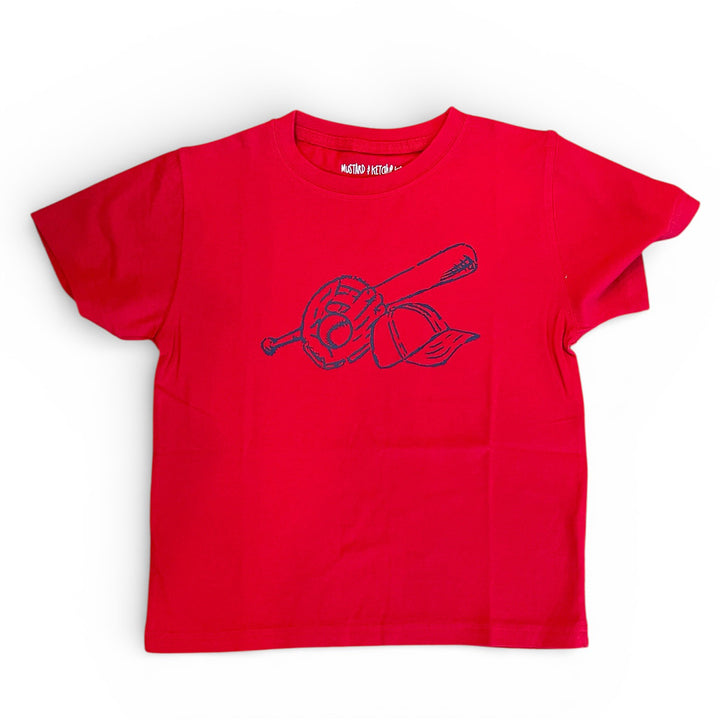 Baseball Tee Shirt by Mustard & Ketchup Kids