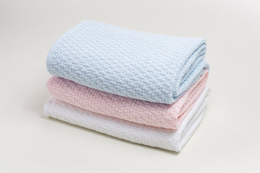 Soft Idea Stonewashed Basket Weave Blanket (3 colors)