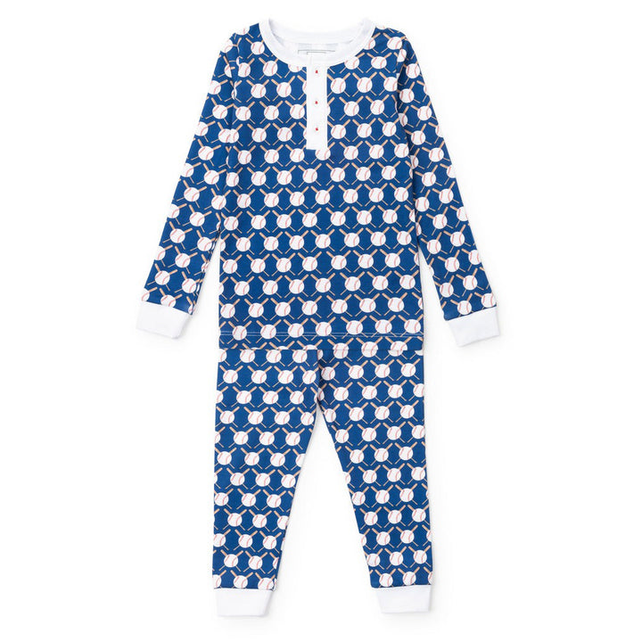 Up at Bat Baseball Pajama Set by Lila & Hayes
