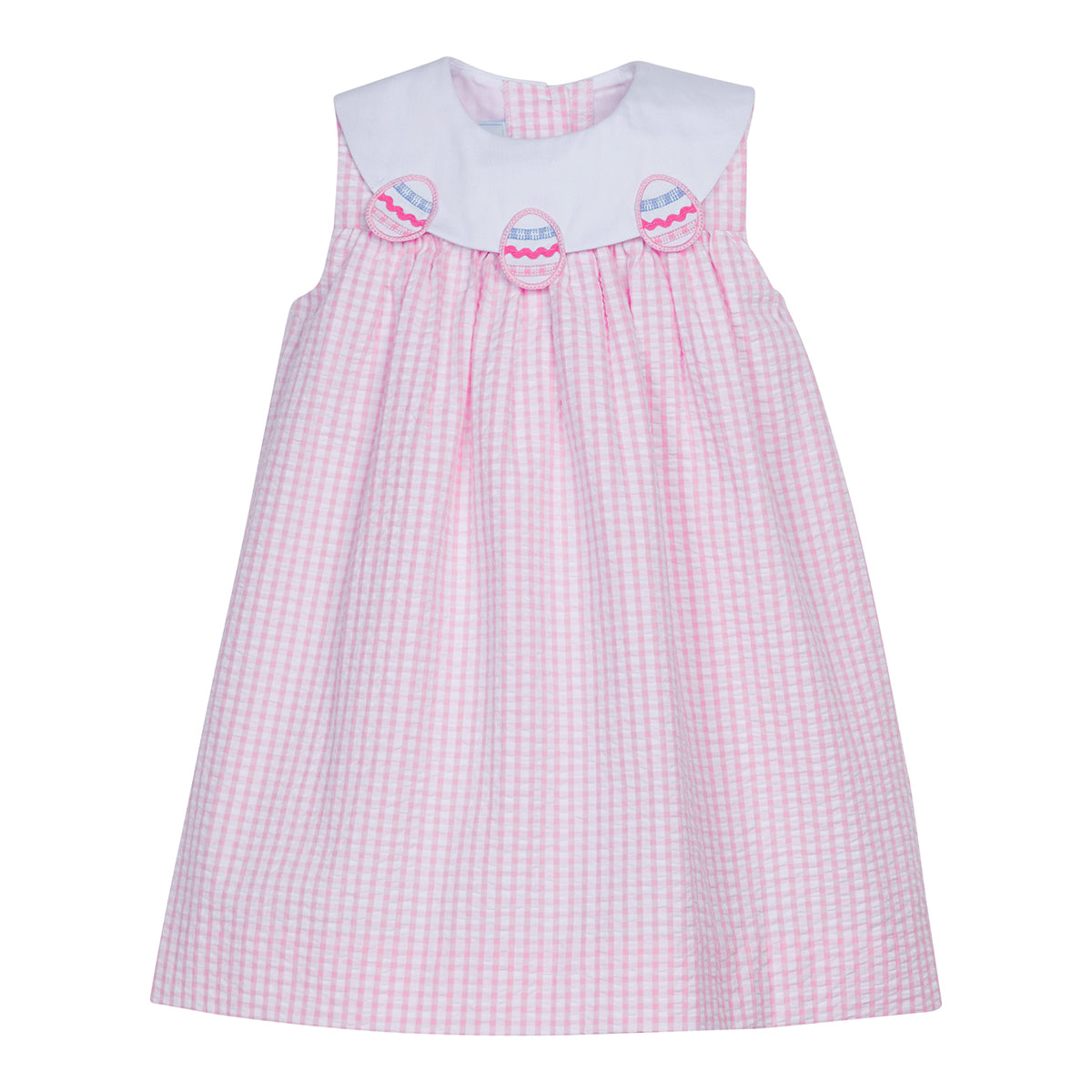 Little English Easter Egg Bib Dress