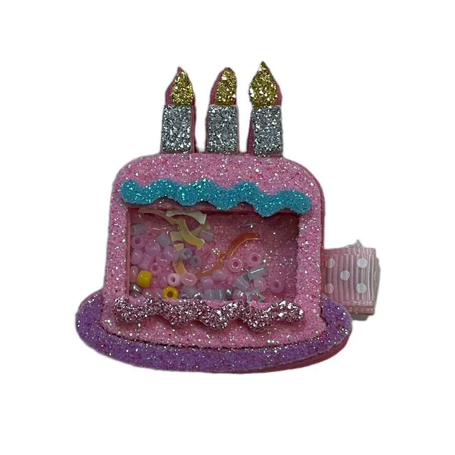 Sculpture Shaker Bow - Birthday Cake