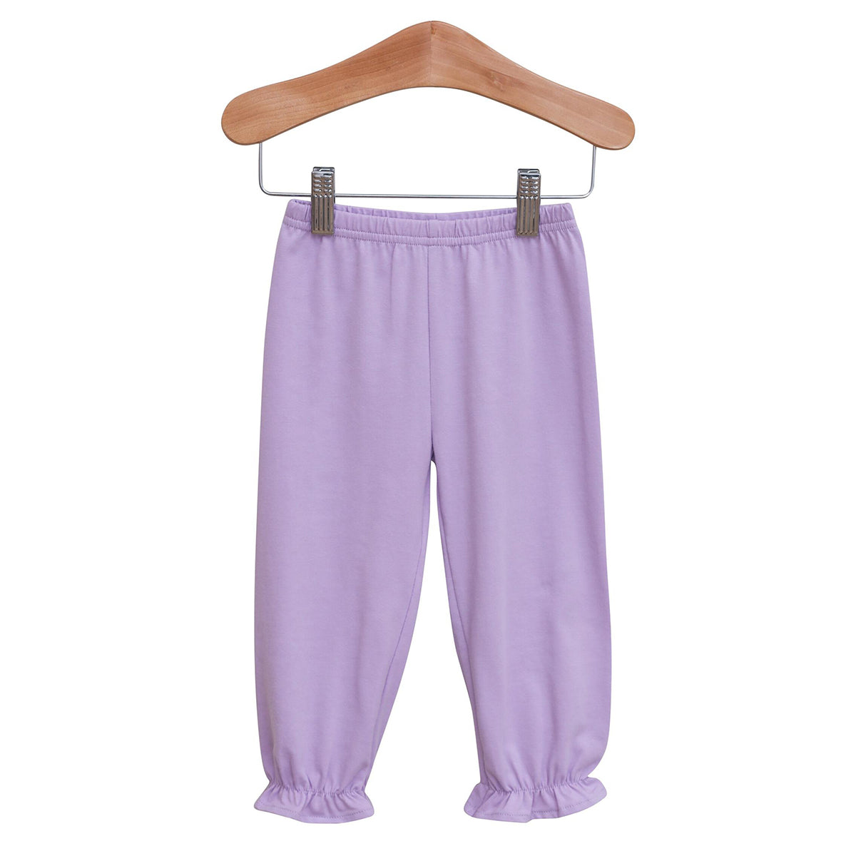 Lavender Ruffle Bloomer Pants by Trotter Street Kids