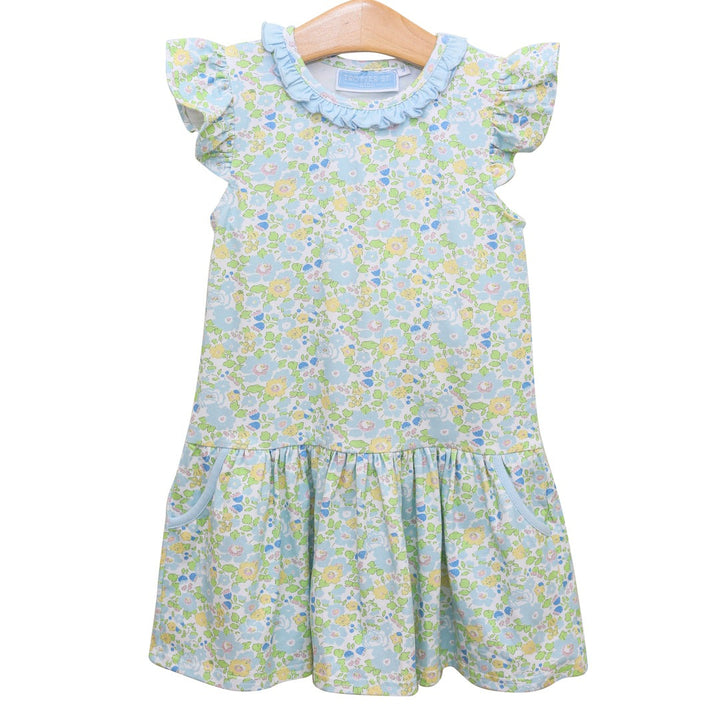 Blooming Floral Ruffle Dress by Trotter Street Kids