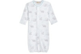 Baby Club Chic Blue Bubbly Elephant Converter Gown