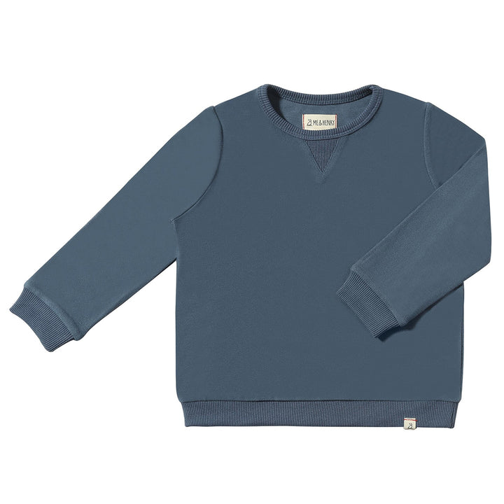 China Blue Tarquin Sweatshirt by Me & Henry