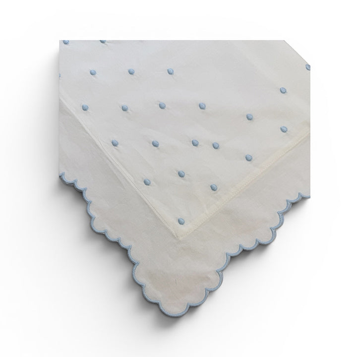 Edward Boutross Pillow - Blue Dots Sham