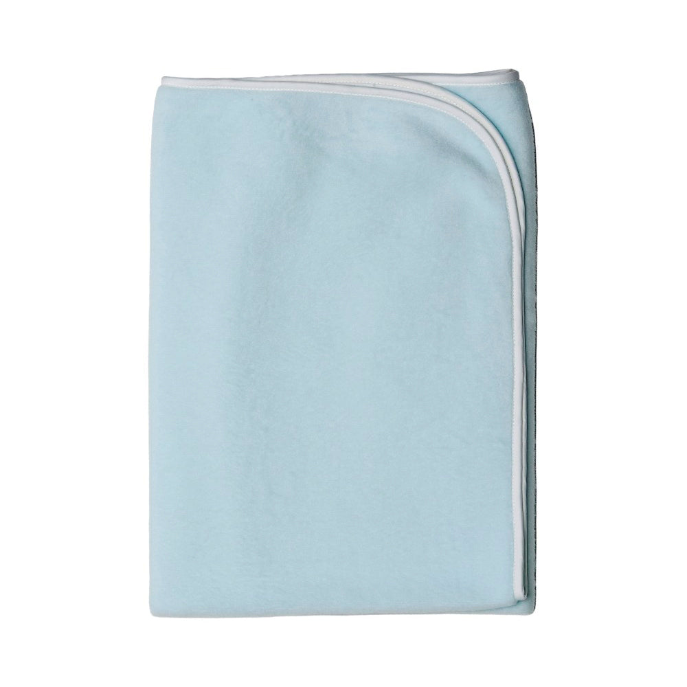 Blue Fleece Blanket by Terry Tots
