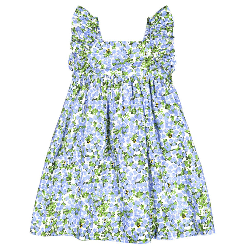 Blue Hydrangea Sawyer Dress by Busy Bees