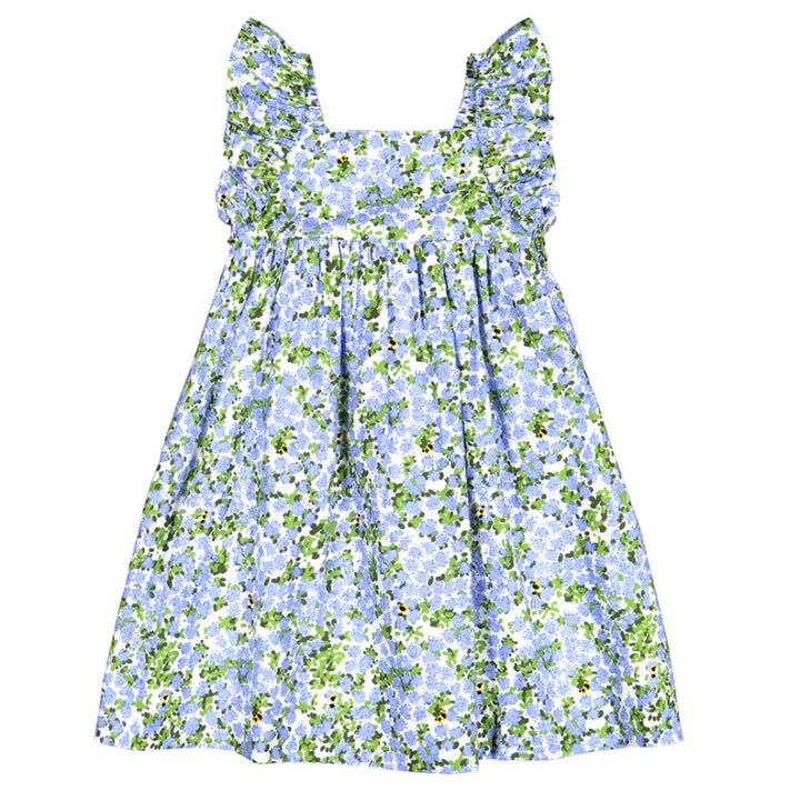 Blue Hydrangea Sawyer Dress by Busy Bees