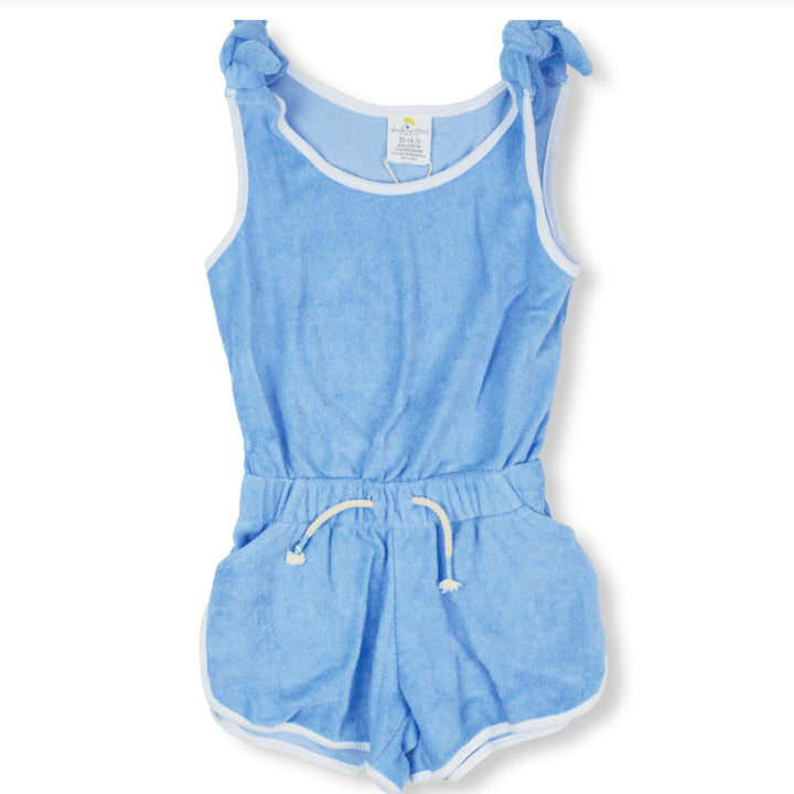 Shade Critters Blue Terry Romper