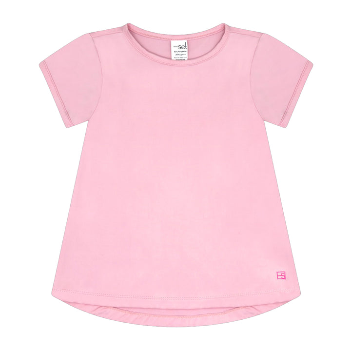 Cotton Candy Pink Bridget Basic Tee by Set Fashion