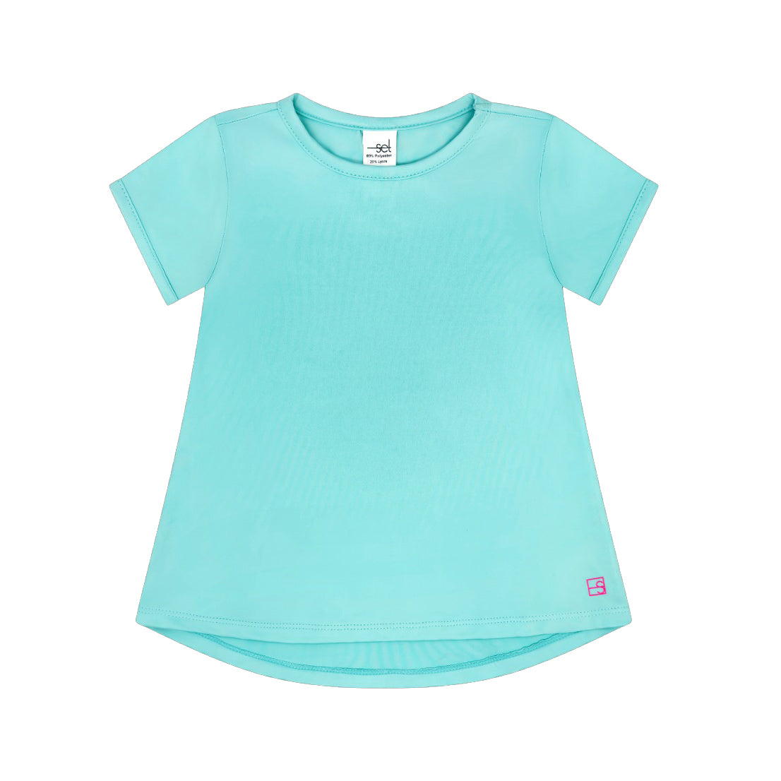 Totally Turquoise Bridget Basic Tee by Set Fashion