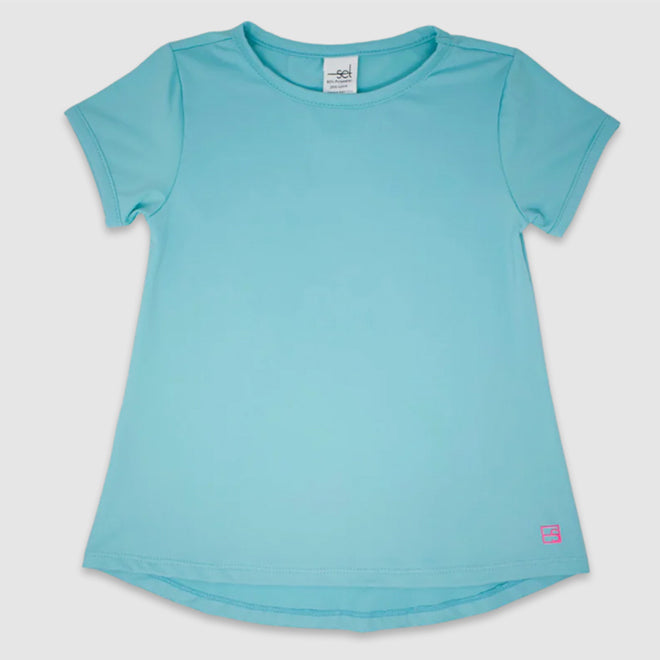 Set Athleisure Bridgit Basic Tee - Turquoise