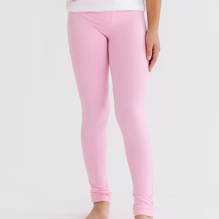 Bubblegum Pink Leggings by Mila & Rose