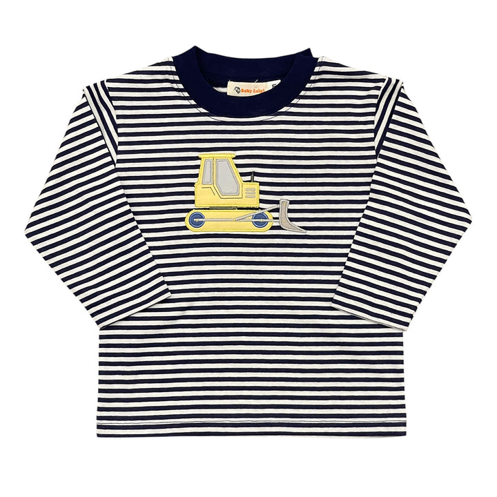 Stripe Bulldozer Shirt by Luigi