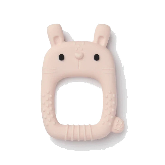 Bunny Teething Mitt by Loulou Lollipop