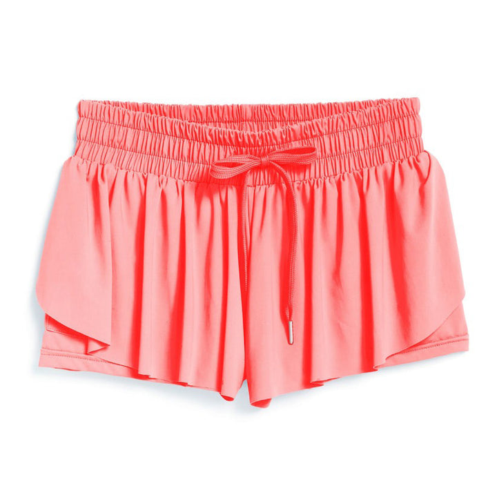 Tractr Butterfly Shorts - Light Pink