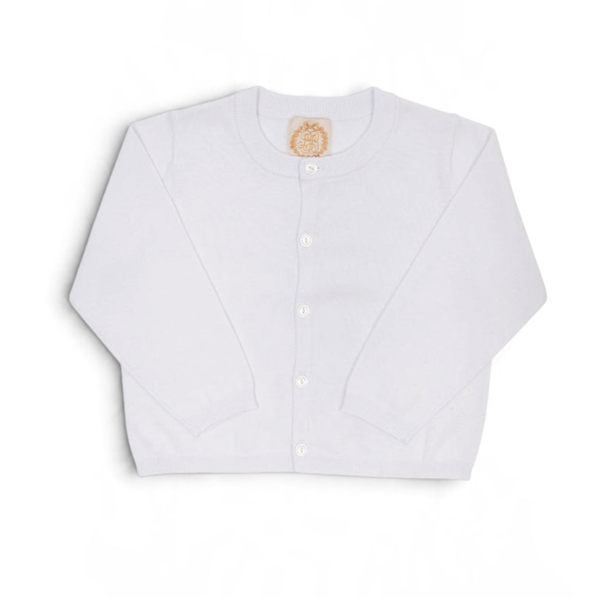 Worth Avenue White Cambridge Cardigan by The Beaufort Bonnet Company