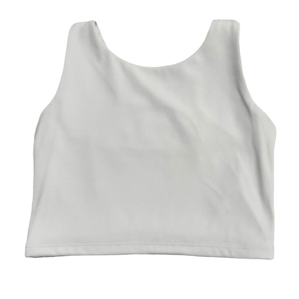 White Active Cami Top by LuLu BeBe