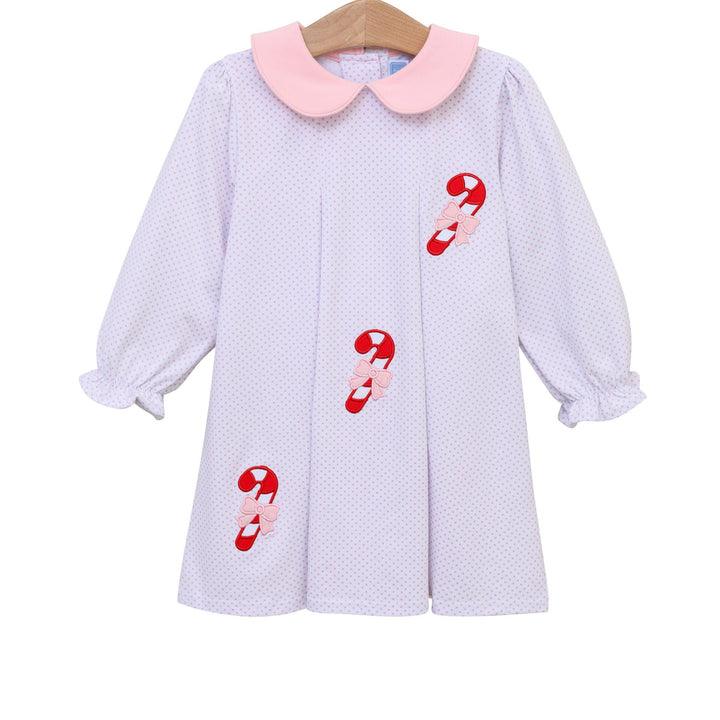 Candy Cane Dress by Trotter Street Kids