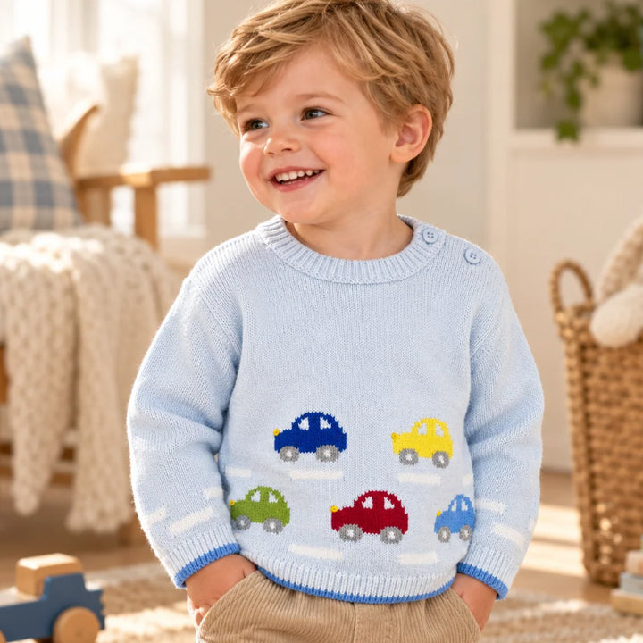 Cars Sweater by Zubels