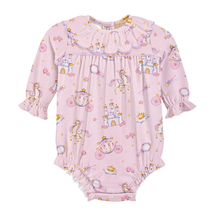 Castle Magic Printed Bubble with Collar by Baby Club Chic