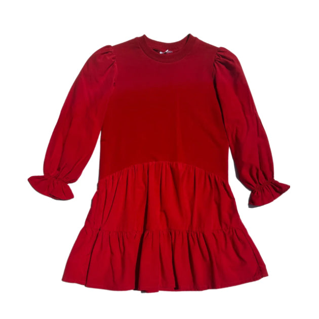 Red Cece Dress by Pleat Collection