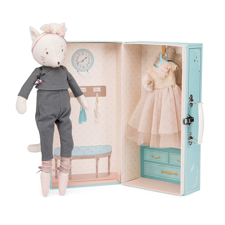 Celestine's Wardrobe Suitcase and Doll by Moulin Roty