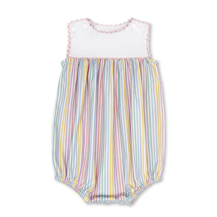 Petunia Pinstripe Charming Bubble by Lullaby Set