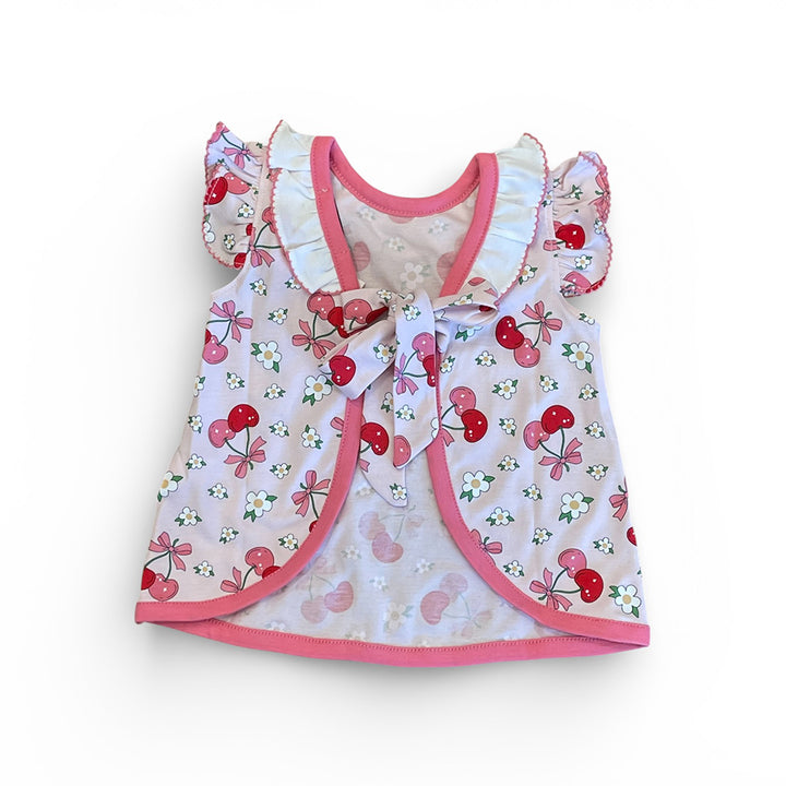 Cherries Bloomer Set by Marco & Lizzy