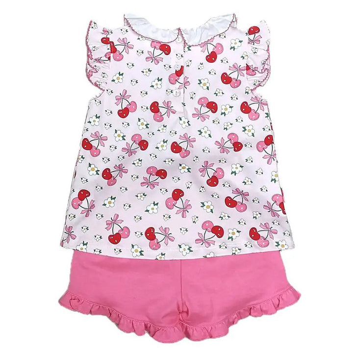Cherries Short Set by Marco & Lizzy