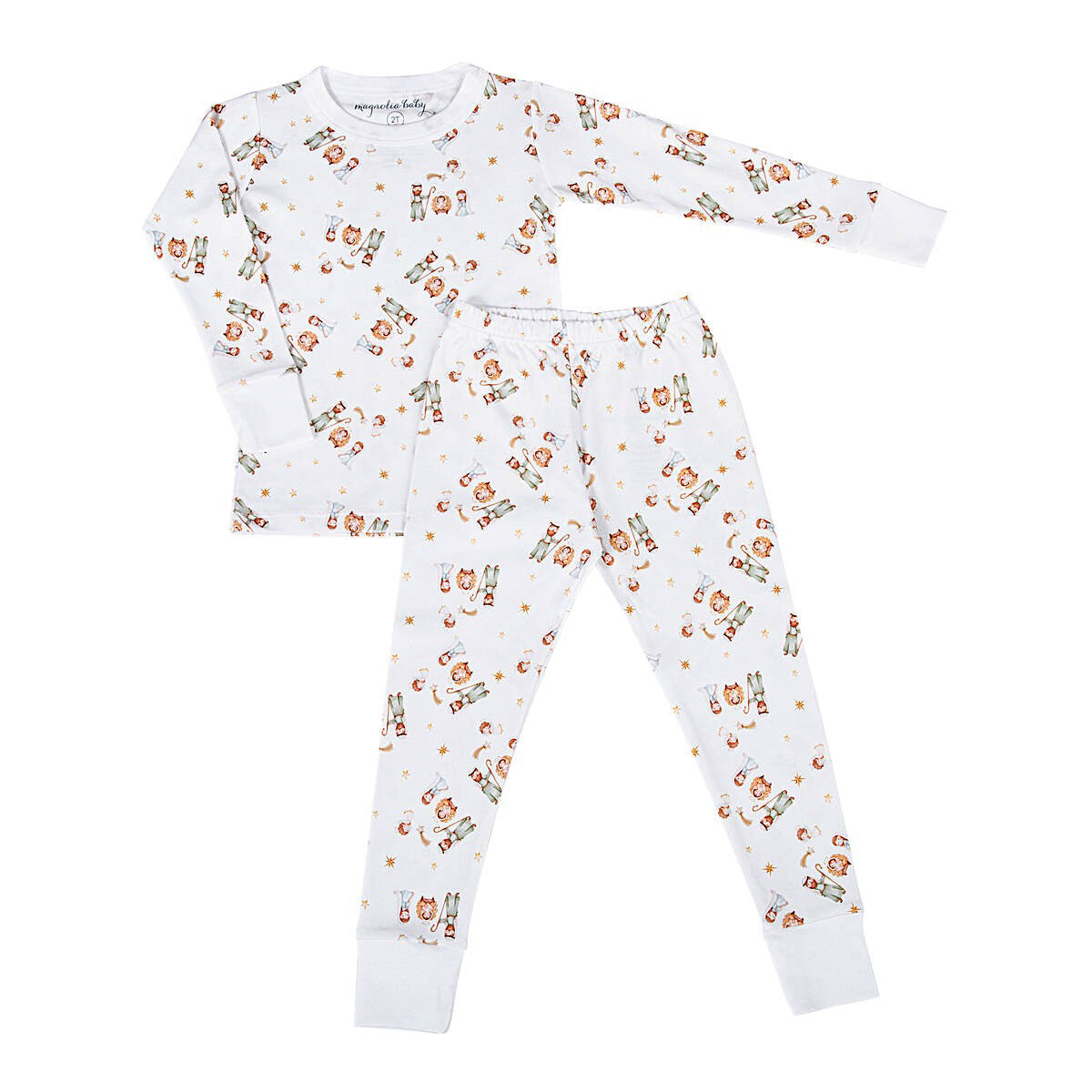 A Child is Born Long Pajamas by Magnolia Baby