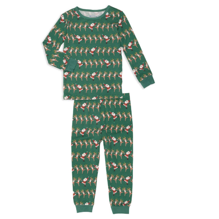 Christmas Can Can Long Sleeve Pajama Set by Magnetic Me