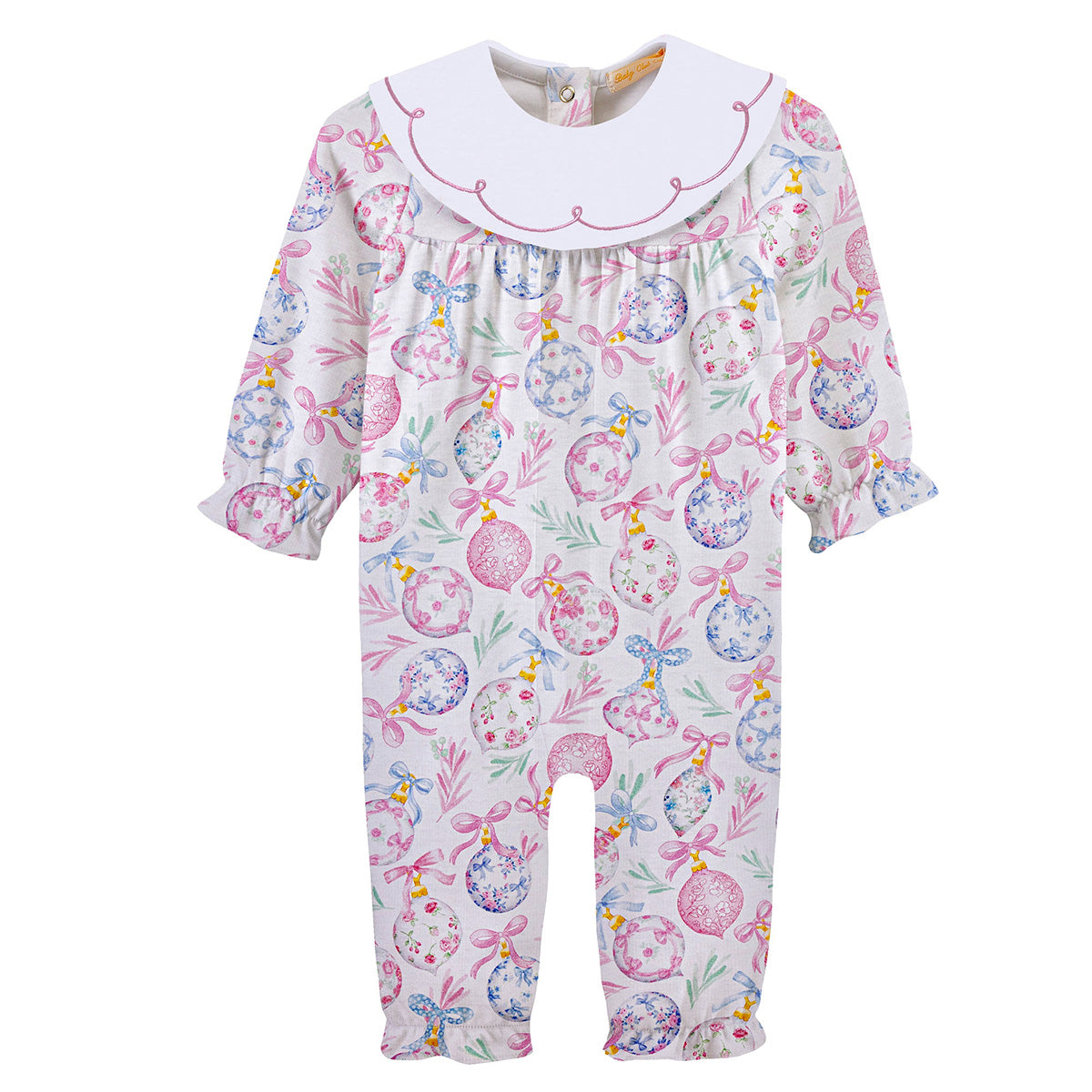 Little Christmas Charms Printed Playsuit by Baby Club Chic