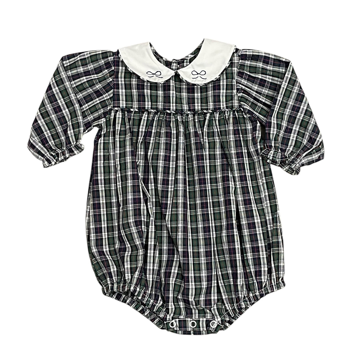 Plaid Bows Sawyer Bubble by Remember Nguyen