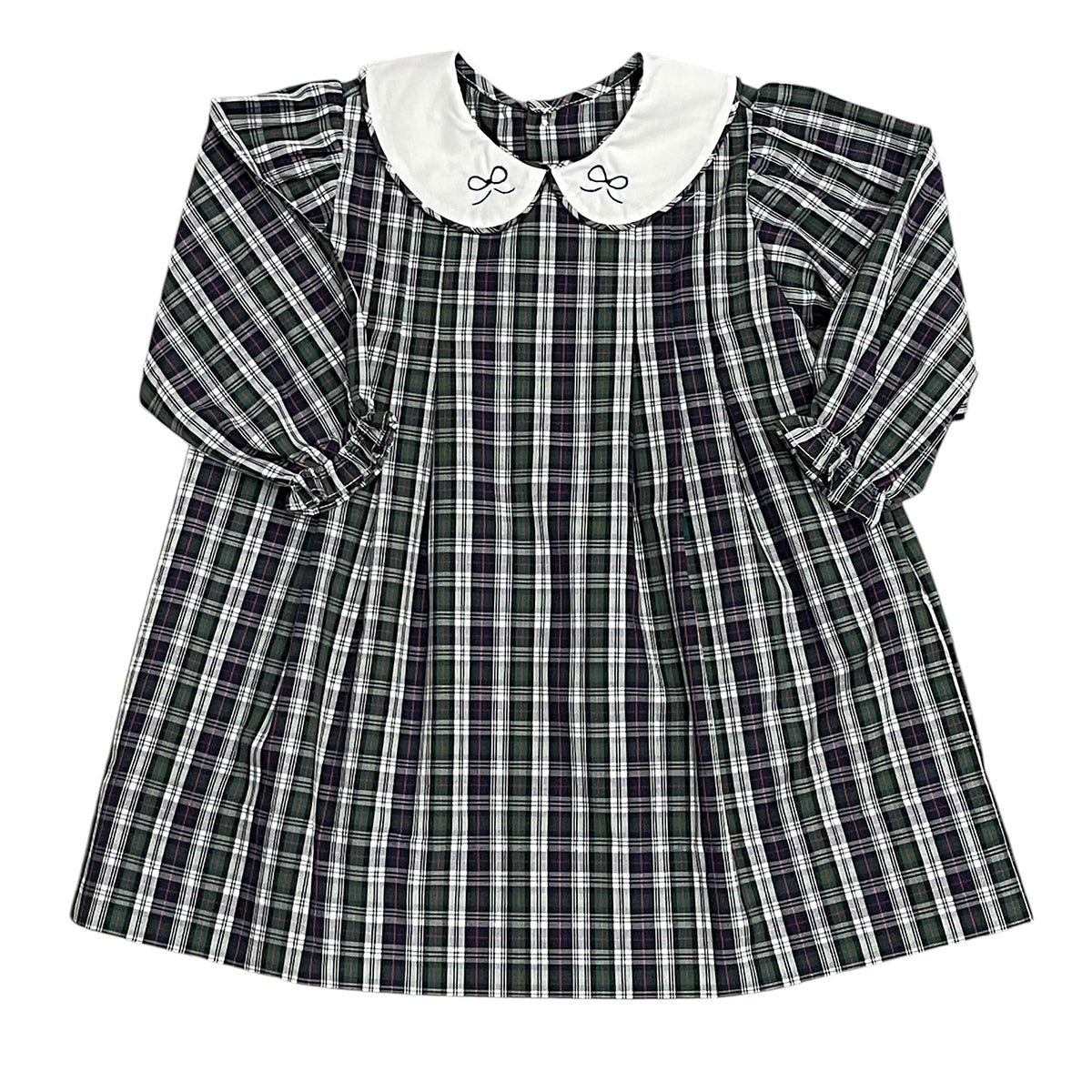Plaid Bows Cayden Dress by Remember Nguyen