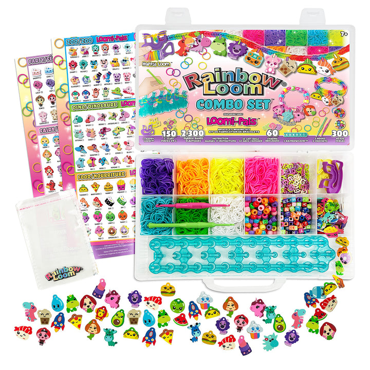 Loomi-pals Combo Bracelet Making Kit by Rainbow Loom